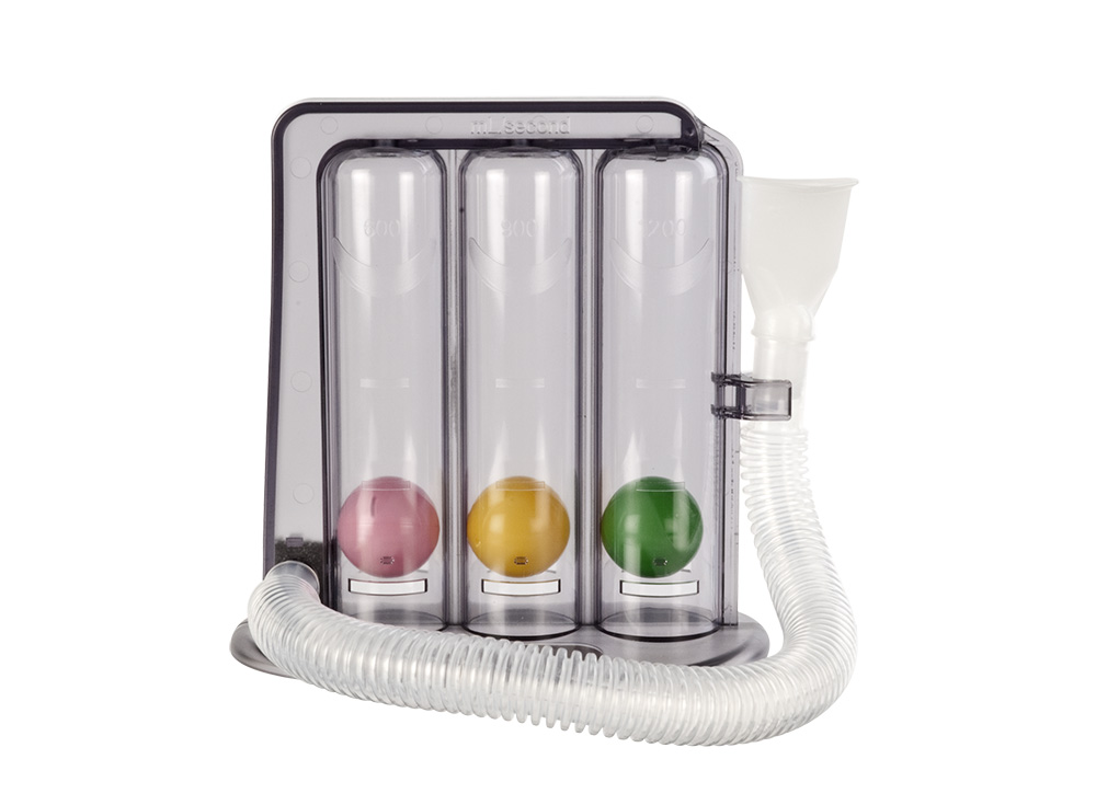 Tri-ball Incentive Spirometer