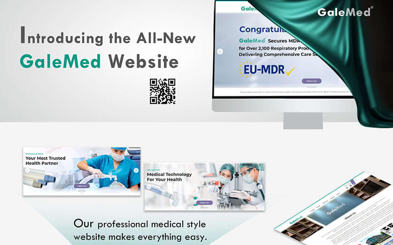 GaleMed Website Relaunch